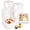 1+5/4pcs, variant on 4 Packs 1+2 Bento Cake And Cupcake Box With Clear Window Fit 2 Cupcakes 1 Mini For Packaging Gift Baked Goods