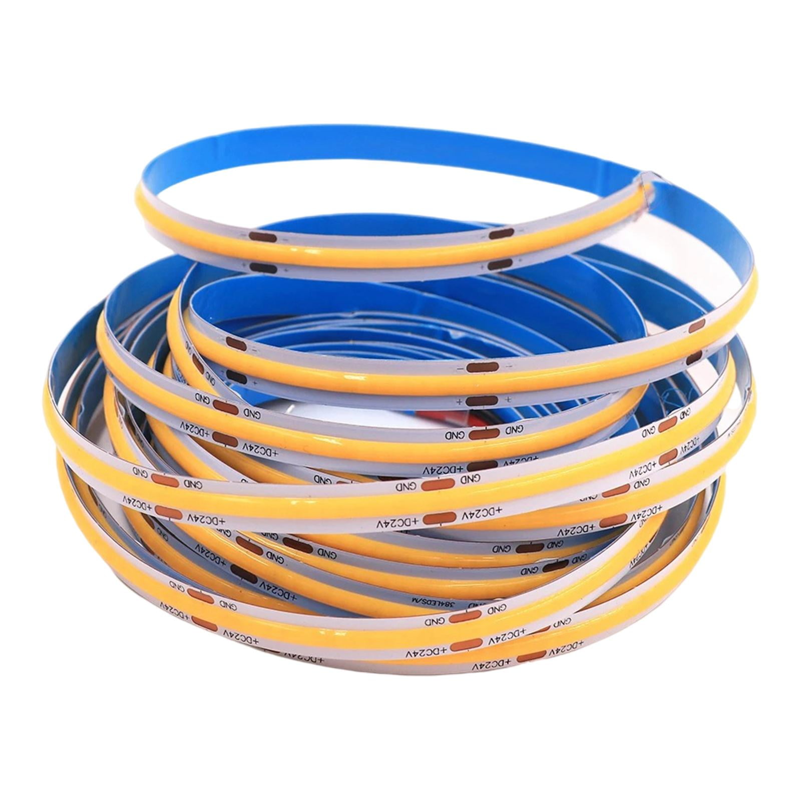 DOLITY COB Flexible High Density Uniform lighting led Strip LED Ribbon for Bedroom 6500K