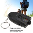 thumbnail image 4 of Portable Keychain LED Alcohol Breath Tester with Torch Function Black, 4 of 8