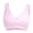 Pink, variant on Up To 50% Off Womens Nursing Maternity Bra Front Wraps Breathable Wire Sleep Nursing Bra Breastfeeding Tank Maternity Bras