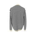 thumbnail image 3 of Womens Striped Soft Pullover Sweatshirts Crewneck Long Sleeve Loose Fit Shirts with Chest Pocket 2025 Fall Clothing, 3 of 5