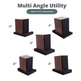 thumbnail image 2 of 2 Pcs High Density Foam Speaker Pads - Speaker Isolation Pad, Monitor Acoustic Isolation Pads,Studio Monitor Pads, 2 of 7