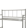Mainstays 4 Piece Steel Satin Nickel Bath Shelves Set 15 lb Capacity