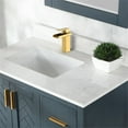 thumbnail image 3 of Sassor Single Hole Single-Handle Waterfall Bathroom Faucet in Brushed Gold, 3 of 8