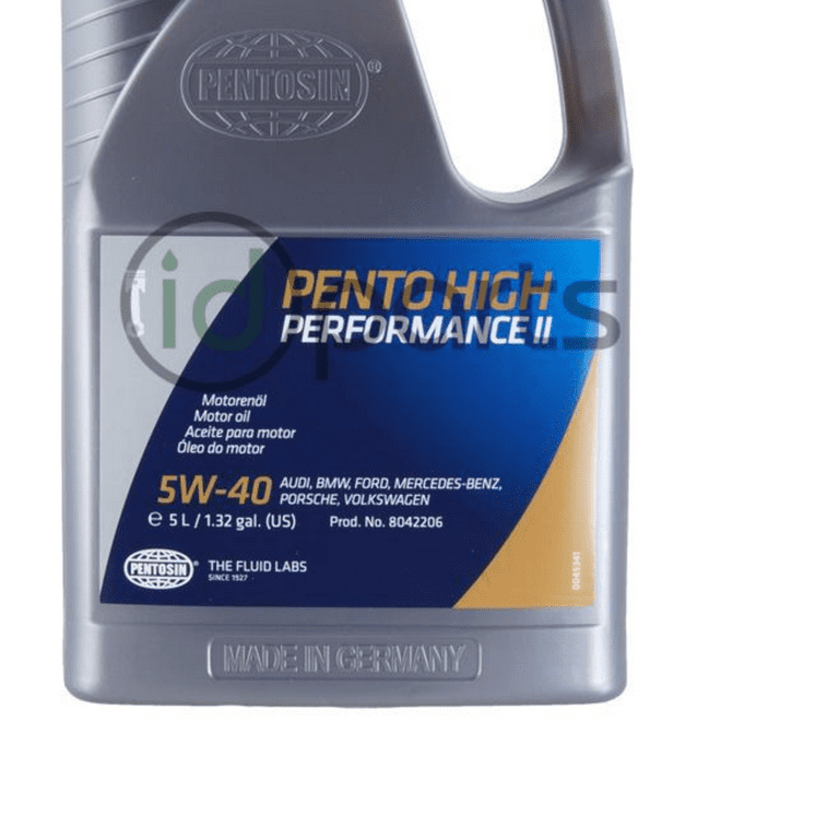 5W40 Pento High Performance II Engine Oil (5 Liter), 56% OFF
