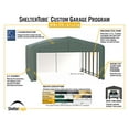thumbnail image 4 of ShelterLogic ShelterTube 20 x 32 x 12 ft Grey Wind And Snow-Load Rated Garage, 4 of 12