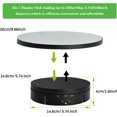 thumbnail image 2 of JAYEGT 2 in 1 / 3 in 1 Motorized Rotating Display Stand with Replacement Cover，Max 22lbs Load , 360 Degree Electronic Turntable Display Stand for Photography Products Shows, Jewelry, Watch, 3D Models,, 2 of 7