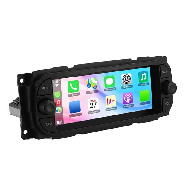 Radio de Automóvil con Pantalla Táctil, Pantalla de Radio de 6.86 Pulgadas Radio Fidelidad Inalámbrica Para 13