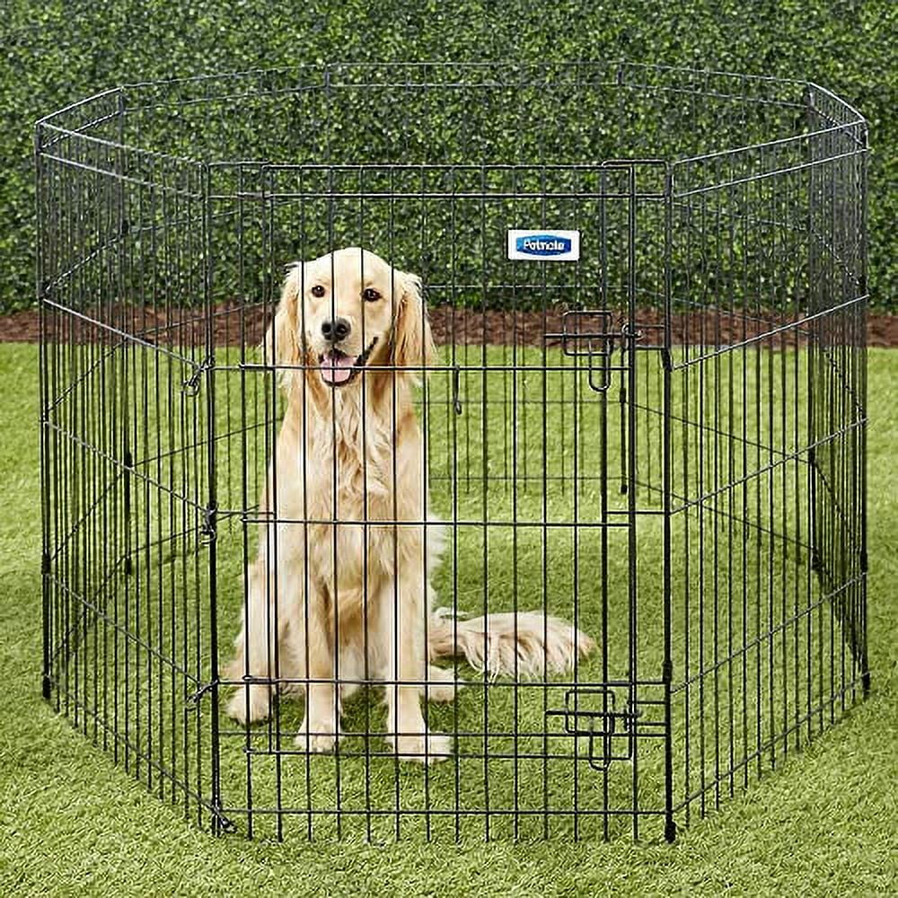 Petmate Looped Wire Exercise Dog Pen with Door, 42"