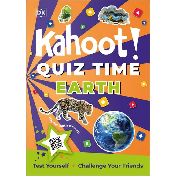 Pre-Owned Kahoot! Quiz Time Earth: 250 Trivia Questions (with Qr Codes Inside for 150 Interactive Bonus Questions) - Educational Kids Quiz Book (Paperback) 0744098947 9780744098945