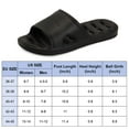 thumbnail image 3 of LAVA Shower Shoes for Women Men Quick Drying Non Slip Bath Slippers Shower House Sandal for Indoor Home Bedroom Pool Spa Guest College Dorm, 3 of 9