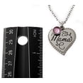 thumbnail image 3 of R.H. Jewelry Stainless Steel The Mother Memory Heart Pendant Necklace, 3 of 4