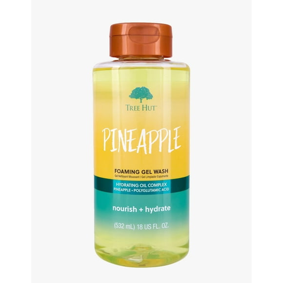 Tree Hut Foaming Gel Wash Pineapple, 18 fl oz