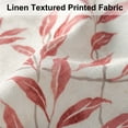 thumbnail image 6 of VOGOL 12x20 inch Decorative Pillow Covers, Farmhouse Pink Leaves Pattern Throw Pillowcases, Lumbar Cushion Covers for Living Room Sofa Chair, 6 of 7