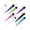 Pink, variant on UV Acrylic Spike Design Ear Plugs Taper/Stretcher 00 Gauge - 7 Colors Available