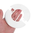 thumbnail image 5 of Raindrops White Round ABS Pool Ladder Pieces Replacement Parts, 5 of 8