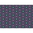 thumbnail image 1 of Ahgly Company Indoor Rectangle Patterned Very Peri Purple Area Rugs, 5' x 8', 1 of 6