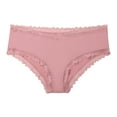 thumbnail image 2 of BeautyIn Culottes en Coton Grande Taille pour Femmes avec Dentelle Lot de 4, 2 of 6
