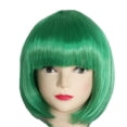 thumbnail image 2 of Opvise Stylish Full Hangs Short Solid Color Faux Hair Wig for Nightclubs, 2 of 8