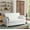 Oyster, variant on Serta Monroe Modern Convertible Sofa with Queen Size Sleeper, Navy Blue Woven Fabric