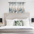 thumbnail image 3 of Blue Eucalyptus Coastal Kitchen Curtains Window Panels, Beach Starfish Shell Nautical Rustic Insulated Window Treatment Curtain, Grommet Curtains for Bedroom/Living Room/Bathroom, 2 Piece 42"Wx45"L, 3 of 8