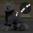thumbnail image 4 of Winter Pet Dog Clothes French Bulldog Warm Windproof Jacket for Small Medium Dog Reflective Coat Chihuahua Puppy Pet Outfits ShopWise Round, 4 of 10