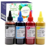 Inkjet Printer Ink Sublimation Ink Refill Bottles For Inkjet, Cyan, Yellow, Magenta, Black