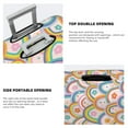 thumbnail image 4 of Bingfone Rainbow Flowers Luggage Cover Washable Suitcase Cover Protector Anti-scratch Suitcase cover Fits 18-32 Inch Luggage, 4 of 8
