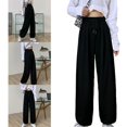 thumbnail image 2 of Yokua Women Drawstring High Waist Sweatpants Hiphop Sports Cinched Bottom Jogger Pants, 2 of 19
