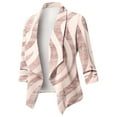 thumbnail image 2 of Vedolay 2023 Blazers for Women Casual Long Sleeve Jackets with Lapel Pockets,Pink M, 2 of 5