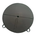 thumbnail image 4 of Estera protectora para baile en barra, redonda con asas, acolchado, cojín anticaída, esterilla protectora para deportes, entrenamiento de baile, gimnasia y Negro, 4 of 8