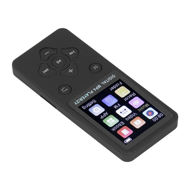 Reproductor De MP3 Actualizado Al Chip BT 5.0, Con Control De Volumen, Memoria De 16 GB, Para Libros Electrónicos, Vídeos De Imágenes Y Grabación
