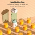 thumbnail image 4 of Mélangeur Personnel Portable pour Shakes et Smoothies 600 ml Presse-Agrumes pour Fruits, 4 of 8