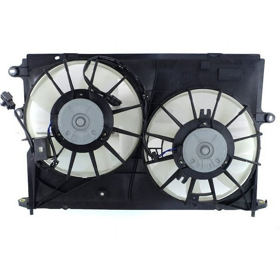 Auxiliary Engine Cooling Fan Assembly - Compatible with 2009 - 2013 Toyota Matrix 2010 2011 2012
