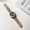Rosegold, variant on Compatible with Apple Watch Band 49mm for Women with Zinc Alloy Wristband with 8-row Chain Bracelet Strap Steel iWatch Series 9 8 7 SE2 6 5 4, (41mm 40mm 38mm),Rosegold