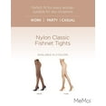 thumbnail image 2 of MeMoi Women's Nylon Classic Fishnet Tights - Womens - Female (Small/Medium, Nude), 2 of 8