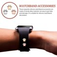 thumbnail image 2 of 3 Pcs Smartwatch Accessories Watchband Charm Silicone Band Charms Replaceable Watch Band Charm Watch Charm, 2 of 4