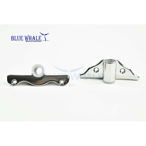 316 Stainless Steel Inches Shank Angle Oarlock Side Mount Paddle Rowlock Socket