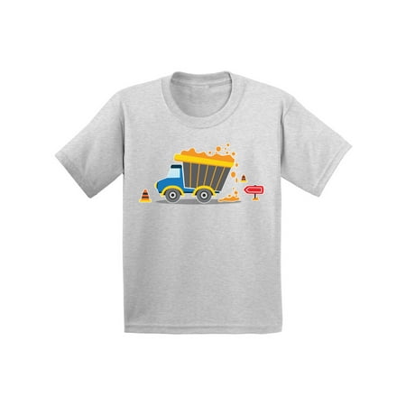 

Baby Boy Shirts - 6M 12M 18M 24M - Dumpster Truck Tshirt