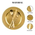 thumbnail image 7 of MYEventProducts 24 Pack | 13 inch Gold Beaded Charger Plates | Fancy Plastic Plates | Heavy Duty, Durable & Sturdy Plastic Chargers for Dinner Plates | Plastic plates for Wedding,, 7 of 7