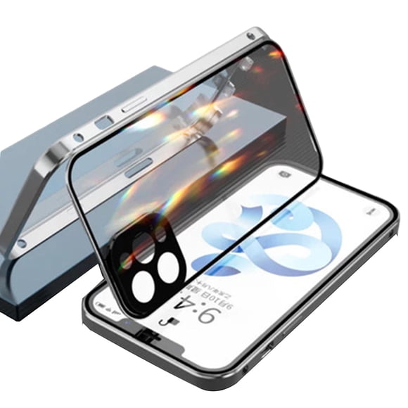 Estuche Protección de cuerpo completo perfecl para teléfono inteligente 12 de plata