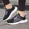 thumbnail image 5 of CPNG Girls Sneakers Leisure Non Slip Soft Sole Sports Shoes Mesh Breathable Lightweight Comfortable Casual Running Athletic Shoes, 5 of 8