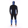 thumbnail image 3 of Trajes de neopreno de natación de 3 mm para hombre, buceo de manga larga con capucha de 2 piezas, 3 of 8