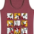 thumbnail image 3 of Mickey & Friends - Goofy Grid - Women's Racerback Tank Top, 3 of 5