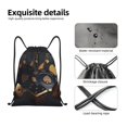 thumbnail image 4 of Bingfone Casino Cards Poker Drawstrings Backpacks Bags for Men Women Gym Drawstrings Bag-Small, 4 of 6