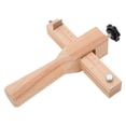 thumbnail image 2 of Leather Strap Cutter, Leather Strip Cutting Tool Adjustable Pine Wood Stainless Steel Easy Operation Clear Scale With 5Pcs Blade For Working, 2 of 8