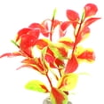 thumbnail image 7 of Unique Bargains 2 Pcs Aquarium Plants Decorations Artificial Aquatic Plant Red 3.94", 7 of 7