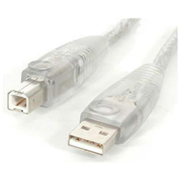 Startech  6 ft. Transparent USB 2.0 Cable A-B M-M - Transparent - 6.04 ft.