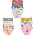thumbnail image 2 of B&Q's Stylish and Cozy Wear: Adorable Comfort in a 9-Pack of Toddler Little Girls' Cotton Briefs | Sizes 2T-7T, 2 of 5