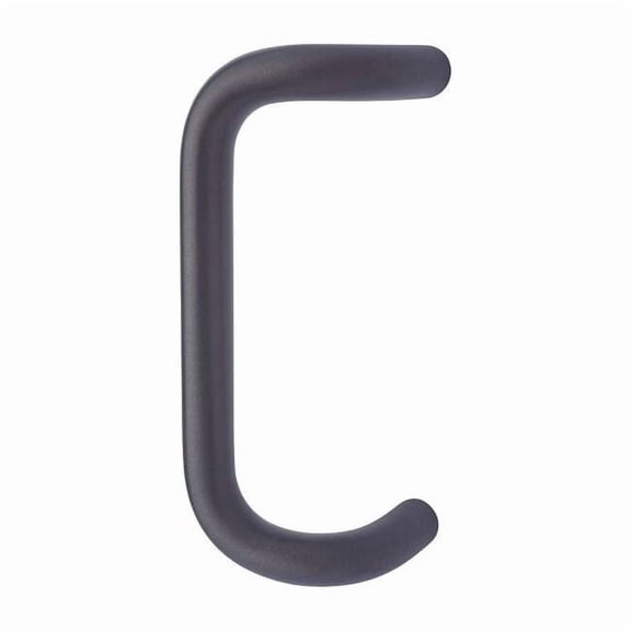 Rockwood Offset Pull Handle, Aluminum, Bronze, Clips/Fasteners BF157.314